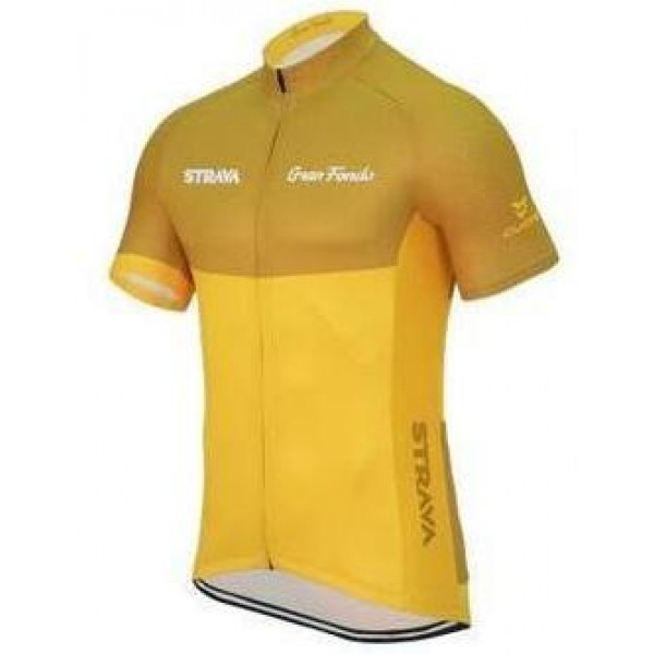 2016 Strava gelb Radtrikot Kurzarm Radtrikot Kaufen