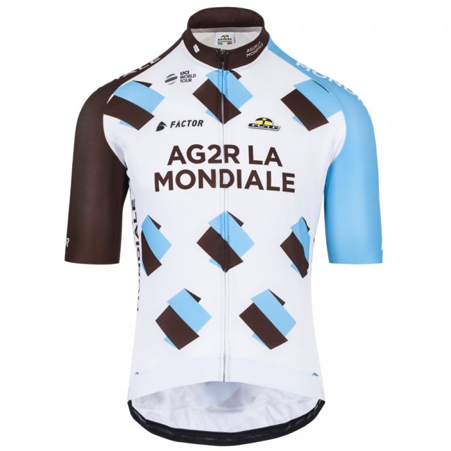 2017 AG2R La Mondiale Weiß Radtrikot Kurzarm Radtrikot Kaufen 2017 AG2R La Mondiale Weiß Radtrikot Kurzarm Radtrikot Kaufen