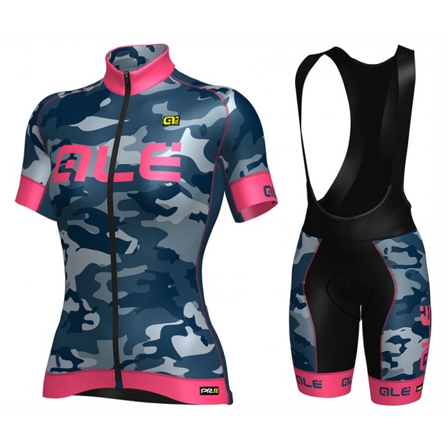 2017 Damen Ale Graphics PRR Camo Blau-Rose Fahrradbekleidung Satz Radtrikot Kurzarm+Kurz Trägerhose Radtrikot Kaufen 2017 Damen Ale Graphics PRR Camo Blau-Rose Fahrradbekleidung Satz Radtrikot Kurzarm+Kurz Trägerhose Radtrikot Kaufen