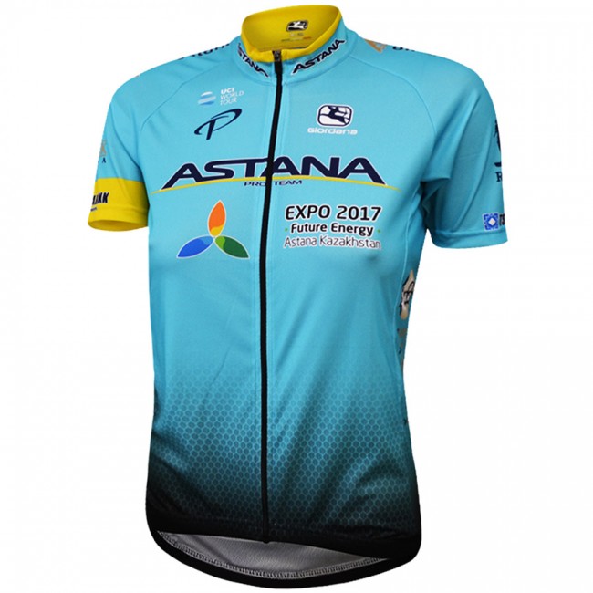 Astana Pro Team 2017 Damen Radtrikot Kurzarm Radtrikot Kaufen Astana Pro Team 2017 Damen Radtrikot Kurzarm Radtrikot Kaufen
