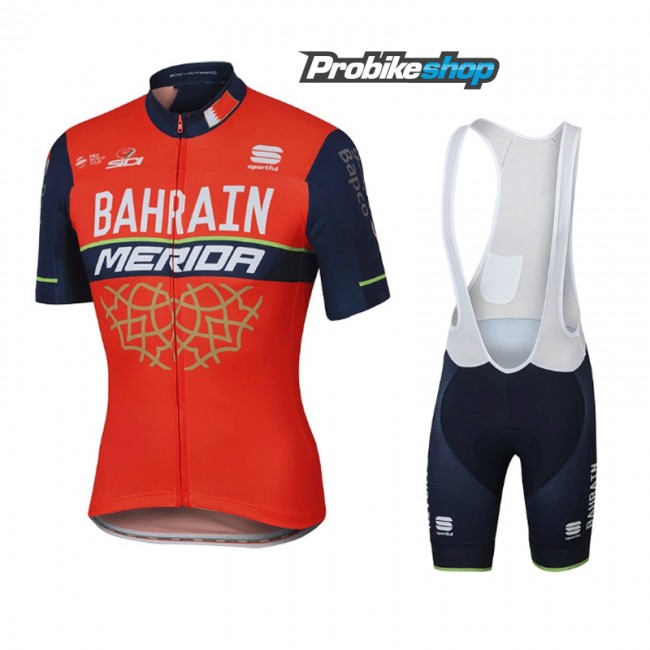 BAHRAIN-MERIDA Fahrradbekleidung Satz Radtrikot Kurzarm+Kurz Trägerhose 2017 Radtrikot Kaufen BAHRAIN-MERIDA Fahrradbekleidung Satz Radtrikot Kurzarm+Kurz Trägerhose 2017 Radtrikot Kaufen