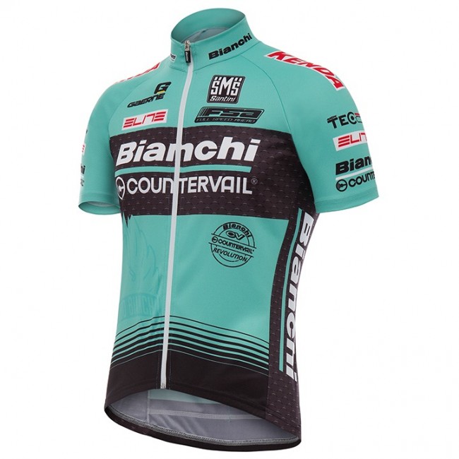 2017 Bianchi Countervail Radtrikot Kurzarm Grün Radtrikot Kaufen 2017 Bianchi Countervail Radtrikot Kurzarm Grün Radtrikot Kaufen