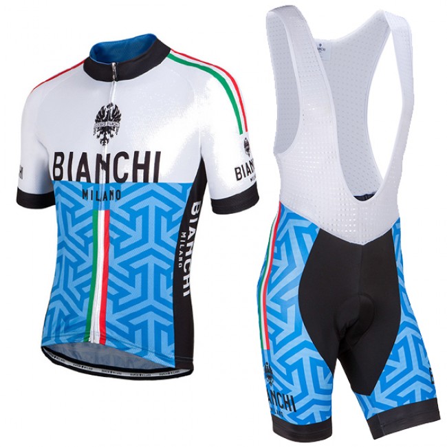 Bianchi Milano 2017 Fahrradbekleidung Satz Radtrikot Kurzarm+Kurz Trägerhose A7 Radtrikot Kaufen Bianchi Milano 2017 Fahrradbekleidung Satz Radtrikot Kurzarm+Kurz Trägerhose A7 Radtrikot Kaufen