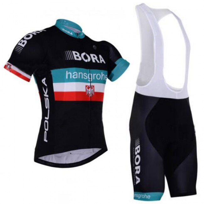 2017 BORA Hansgrohe POLAND Fahrradbekleidung Satz Radtrikot Kurzarm+Kurz Trägerhose Radtrikot Kaufen 2017 BORA Hansgrohe POLAND Fahrradbekleidung Satz Radtrikot Kurzarm+Kurz Trägerhose Radtrikot Kaufen