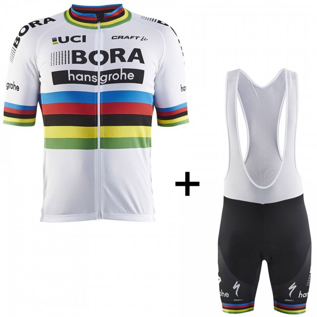 BORA Hansgrohe Pro Team 2017 UCI World Champion Fahrradbekleidung Satz Radtrikot Kurzarm+Kurz Trägerhose Radtrikot Kaufen BORA Hansgrohe Pro Team 2017 UCI World Champion Fahrradbekleidung Satz Radtrikot Kurzarm+Kurz Trägerhose Radtrikot Kaufen