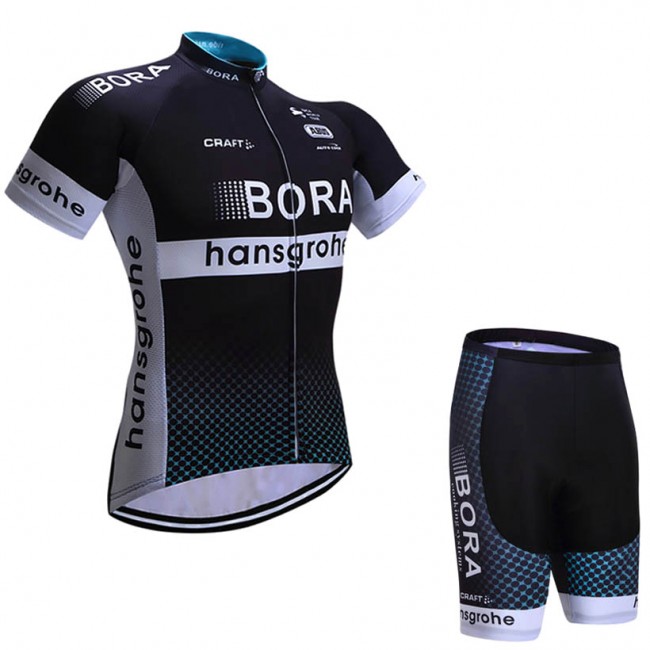 BORA Hansgrohe 2017 Fahrradbekleidung Satz Radtrikot Kurzarm+Kurz Radhose Radtrikot Kaufen BORA Hansgrohe 2017 Fahrradbekleidung Satz Radtrikot Kurzarm+Kurz Radhose Radtrikot Kaufen