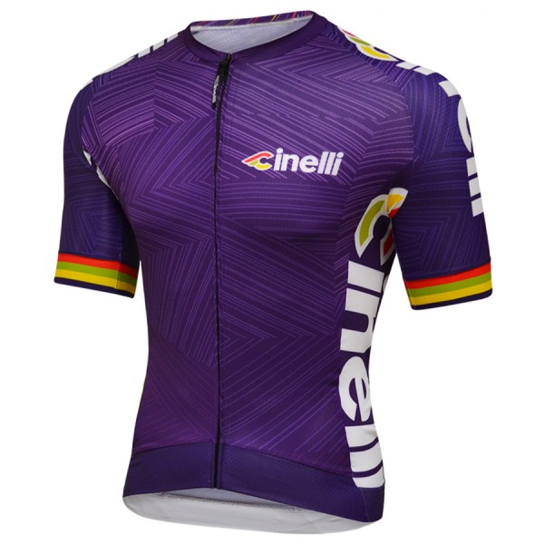 CINELLI ITALO 79 AERO Radtrikot Kurzarm Violet Radtrikot Kaufen