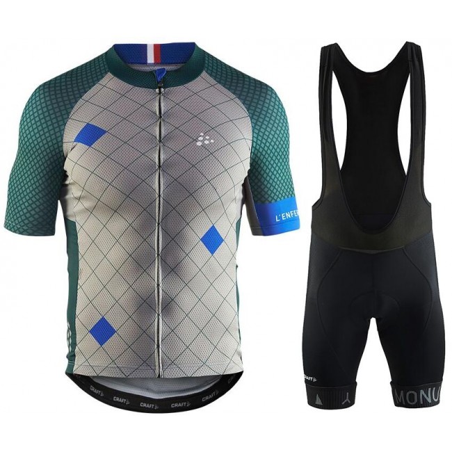 CRAFT MONUMENTS Lenfer Du Nord 2017 Fahrradbekleidung Satz Radtrikot Kurzarm+Kurz Trägerhose Radtrikot Kaufen CRAFT MONUMENTS Lenfer Du Nord 2017 Fahrradbekleidung Satz Radtrikot Kurzarm+Kurz Trägerhose Radtrikot Kaufen