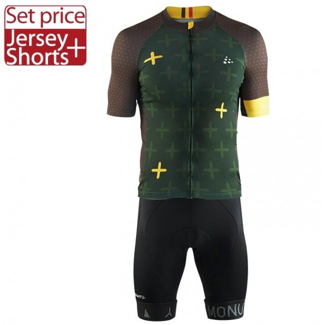 CRAFT MONUMENTS De Ronde 2017 Fahrradbekleidung Satz Radtrikot Kurzarm+Kurz Radhose Radtrikot Kaufen CRAFT MONUMENTS De Ronde 2017 Fahrradbekleidung Satz Radtrikot Kurzarm+Kurz Radhose Radtrikot Kaufen