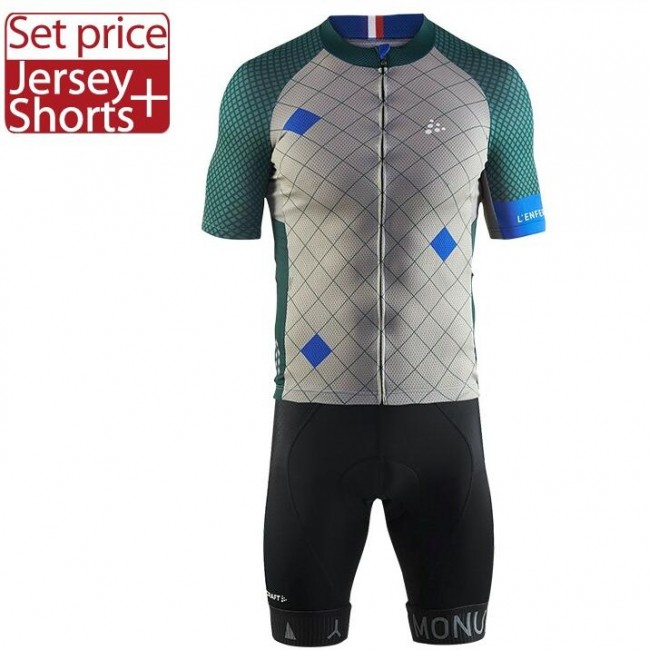 CRAFT MONUMENTS Lenfer Du Nord 2017 Fahrradbekleidung Satz Radtrikot Kurzarm+Kurz Radhose Radtrikot Kaufen CRAFT MONUMENTS Lenfer Du Nord 2017 Fahrradbekleidung Satz Radtrikot Kurzarm+Kurz Radhose Radtrikot Kaufen