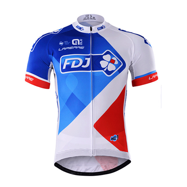 2017 FDJ Proteam Radtrikot Kurzarm Radtrikot Kaufen