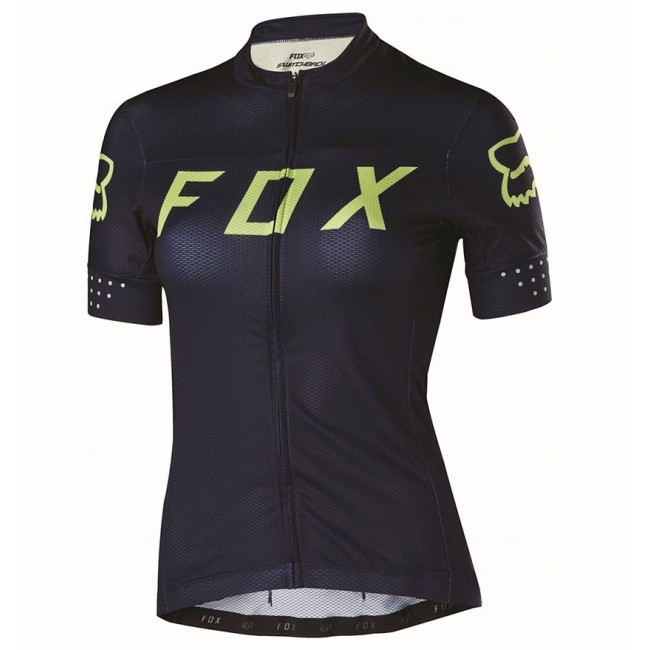 2017 Team FOX Damen Schwarz Gelb Radtrikot Kurzarm Radtrikot Kaufen 2017 Team FOX Damen Schwarz Gelb Radtrikot Kurzarm Radtrikot Kaufen