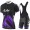2017 Liv Damen Schwarz-lila Fahrradbekleidung Satz Radtrikot Kurzarm+Kurz Trägerhose 02 Radtrikot Kaufen