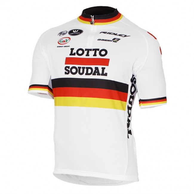 2017 LOTTO SOUDAL Germany Weiß Radtrikot Kurzarm Radtrikot Kaufen 2017 LOTTO SOUDAL Germany Weiß Radtrikot Kurzarm Radtrikot Kaufen