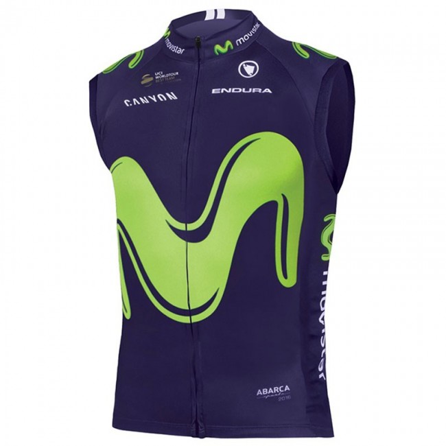 2017 Movistar ärmellose Radtrikot Kaufen 2017 Movistar ärmellose Radtrikot Kaufen