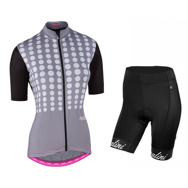2017 Nalini PRO Optical Damen Grau Fahrradbekleidung Satz Radtrikot Kurzarm+Kurz Trägerhose Radtrikot Kaufen 2017 Nalini PRO Optical Damen Grau Fahrradbekleidung Satz Radtrikot Kurzarm+Kurz Trägerhose Radtrikot Kaufen