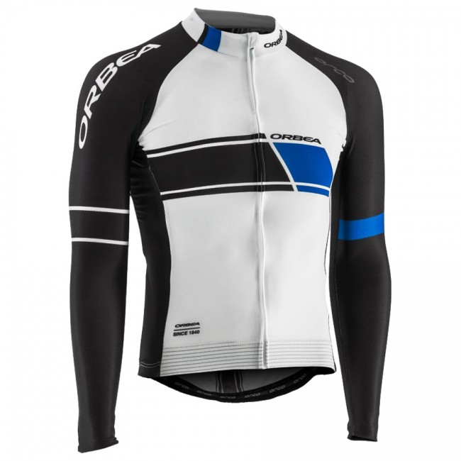 2017 Orbea Pro Radtrikot Langarm Weiß Schwarz Blau Radtrikot Kaufen 2017 Orbea Pro Radtrikot Langarm Weiß Schwarz Blau Radtrikot Kaufen