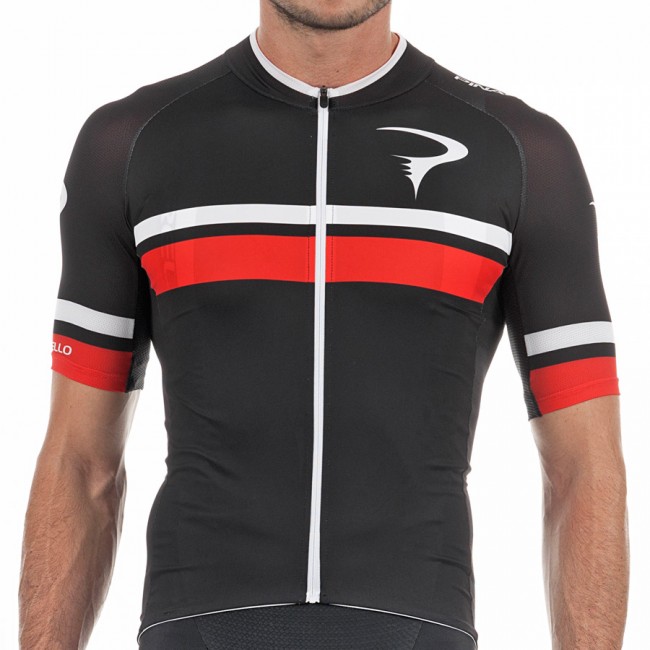 2017 Pinarello Corsa Radtrikot Kurzarm-Schwarz Rot Radtrikot Kaufen 2017 Pinarello Corsa Radtrikot Kurzarm-Schwarz Rot Radtrikot Kaufen