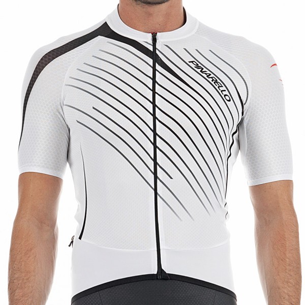 2017 Pinarello Tour Radtrikot Kurzarm-Weiß Schwarz Radtrikot Kaufen