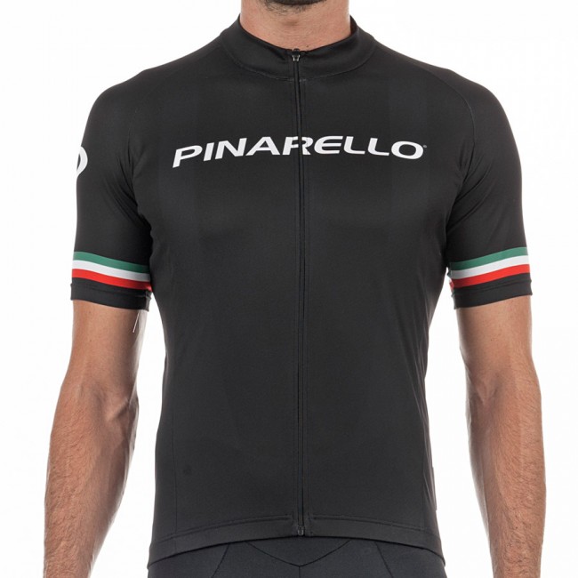 2017 Pinarello Strada Radtrikot Kurzarm-Schwarz Italie Radtrikot Kaufen 2017 Pinarello Strada Radtrikot Kurzarm-Schwarz Italie Radtrikot Kaufen