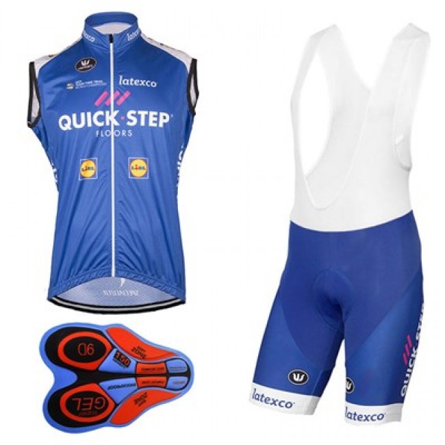 Quick Step Floors 2017 Pro ärmelloses Trikot Blau+Kurz Trägerhose Radtrikot Kaufen Quick Step Floors 2017 Pro ärmelloses Trikot Blau+Kurz Trägerhose Radtrikot Kaufen
