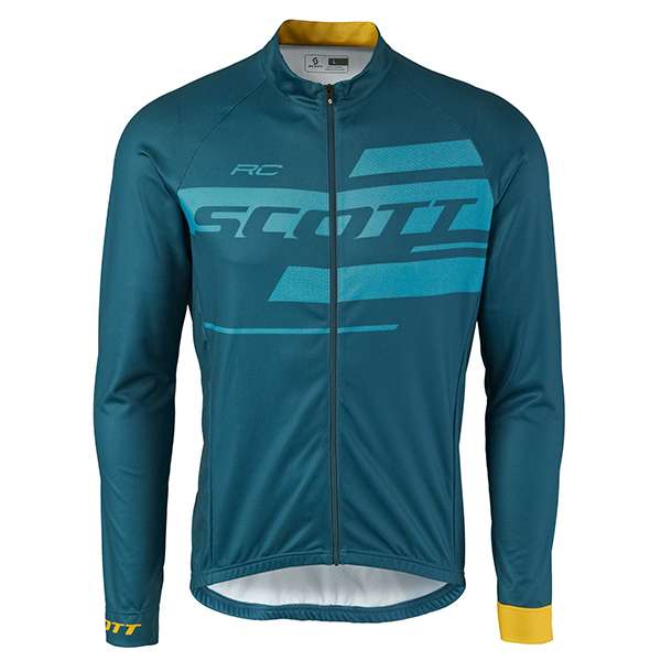 2017 Scott Rc Blau Radtrikot Langarm Radtrikot Kaufen