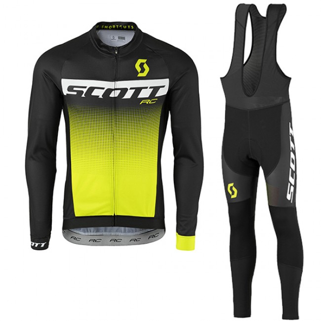 2017 Scott Rc Schwarz Weiß Gelb Fahrradbekleidung Satz Radtrikot Langarm+Lang Trägerhose Radtrikot Kaufen 2017 Scott Rc Schwarz Weiß Gelb Fahrradbekleidung Satz Radtrikot Langarm+Lang Trägerhose Radtrikot Kaufen