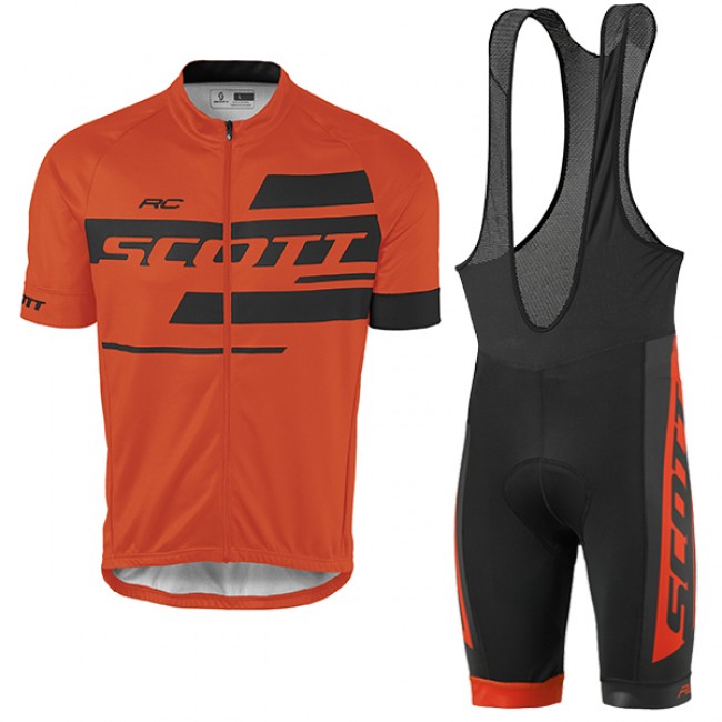 2017 Scott Rc orange Fahrradbekleidung Satz Radtrikot Kurzarm+Kurz Trägerhose Radtrikot Kaufen 2017 Scott Rc orange Fahrradbekleidung Satz Radtrikot Kurzarm+Kurz Trägerhose Radtrikot Kaufen