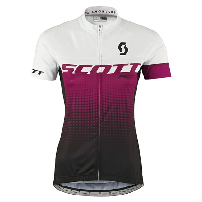 2017 Scott Damen Weiß violett Radtrikot Kurzarm Radtrikot Kaufen 2017 Scott Damen Weiß violett Radtrikot Kurzarm Radtrikot Kaufen