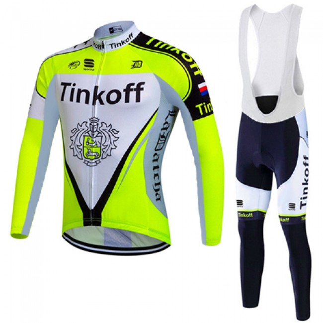 2017 Tinkoff Gelb Fahrradbekleidung Satz Radtrikot Langarm+Lang Trägerhose Radtrikot Kaufen 2017 Tinkoff Gelb Fahrradbekleidung Satz Radtrikot Langarm+Lang Trägerhose Radtrikot Kaufen
