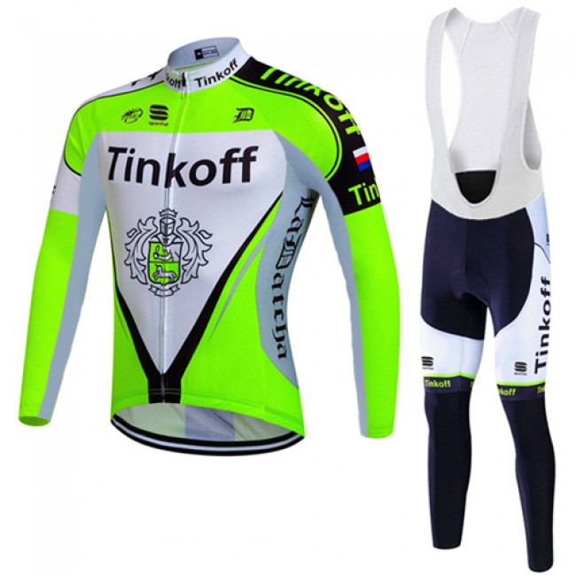 2017 Tinkoff Grün Fahrradbekleidung Satz Radtrikot Langarm+Lang Trägerhose Radtrikot Kaufen 2017 Tinkoff Grün Fahrradbekleidung Satz Radtrikot Langarm+Lang Trägerhose Radtrikot Kaufen