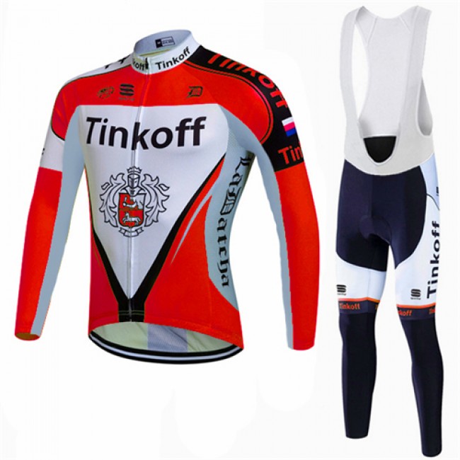 2017 Tinkoff Rot Fahrradbekleidung Satz Radtrikot Langarm+Lang Trägerhose Radtrikot Kaufen 2017 Tinkoff Rot Fahrradbekleidung Satz Radtrikot Langarm+Lang Trägerhose Radtrikot Kaufen