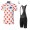 2017 Tour de France Polka Dot Fahrradbekleidung Satz Radtrikot Kurzarm+Kurz Trägerhose Schwarz Radtrikot Kaufen