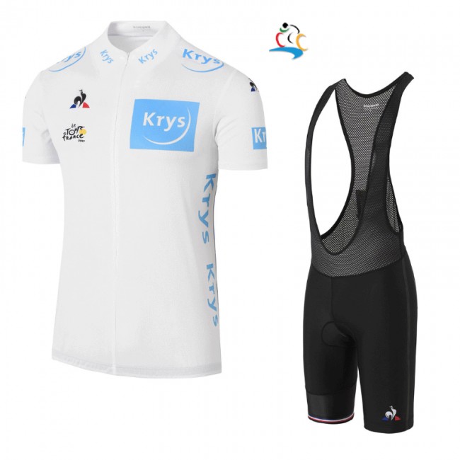 2017 Tour de France Weiß Fahrradbekleidung Satz Radtrikot Kurzarm+Kurz Trägerhose Schwarz Radtrikot Kaufen 2017 Tour de France Weiß Fahrradbekleidung Satz Radtrikot Kurzarm+Kurz Trägerhose Schwarz Radtrikot Kaufen