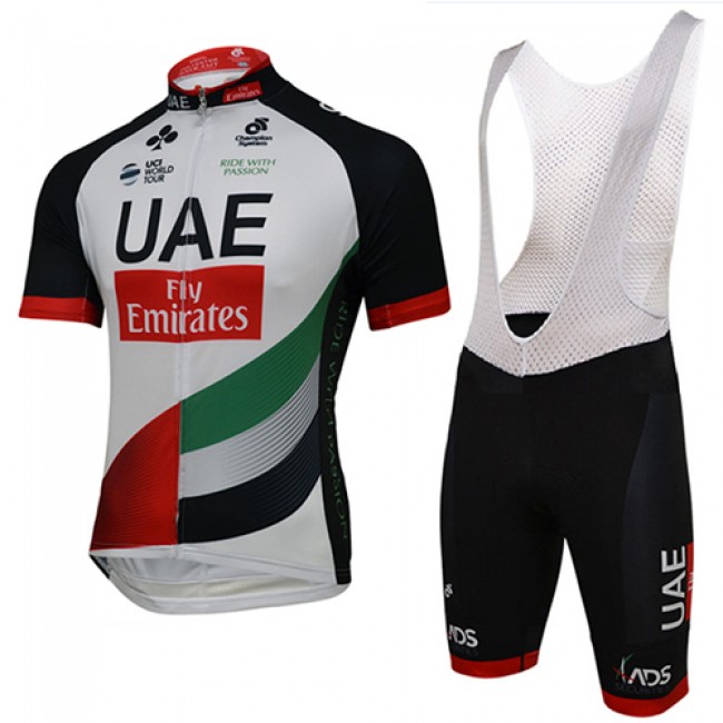 2017 Uae Abu Dhabi Fahrradbekleidung Satz Radtrikot Kurzarm+Kurz Trägerhose Radtrikot Kaufen 2017 Uae Abu Dhabi Fahrradbekleidung Satz Radtrikot Kurzarm+Kurz Trägerhose Radtrikot Kaufen