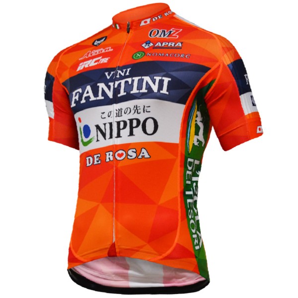2017 Vini Fantini Nippo Race Radtrikot Kurzarm Radtrikot Kaufen